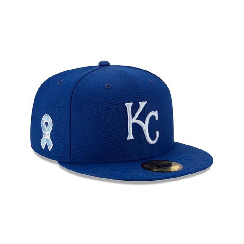 MLB Kansas City Royals Father's Day 59Fifty Fitted (ODO5400) - Blue New Era Caps